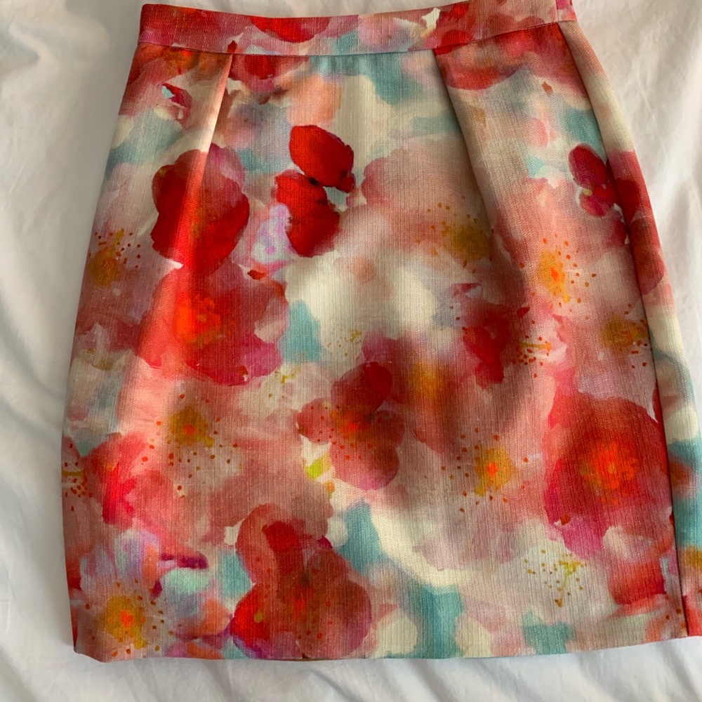 Benetton patterned skirt